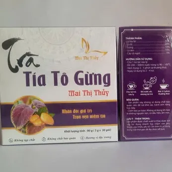 Trà Tía Tô Gừng Mai Thị Thủy