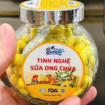 Tinh Nghệ Sữa Ong Chúa 80g