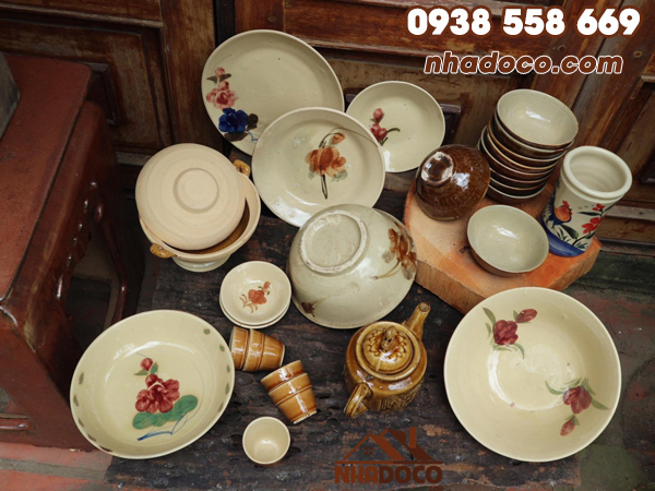 Nơi bán chén dĩa sành xưa uy tín, chất lượng