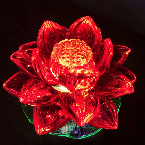 Đèn Thờ Hoa Sen LED Đổi Màu 022 Đèn Thờ Hoa Sen LED Đổi Màu 022