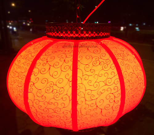 Lồng Đèn LED Hoa Văn 5 tấc Lồng Đèn LED Hoa Văn 5 tấc