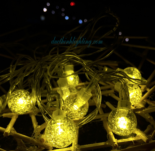Dây Đèn LED Bi Trong 18 Bóng Dây Đèn LED Bi Trong 18 Bóng