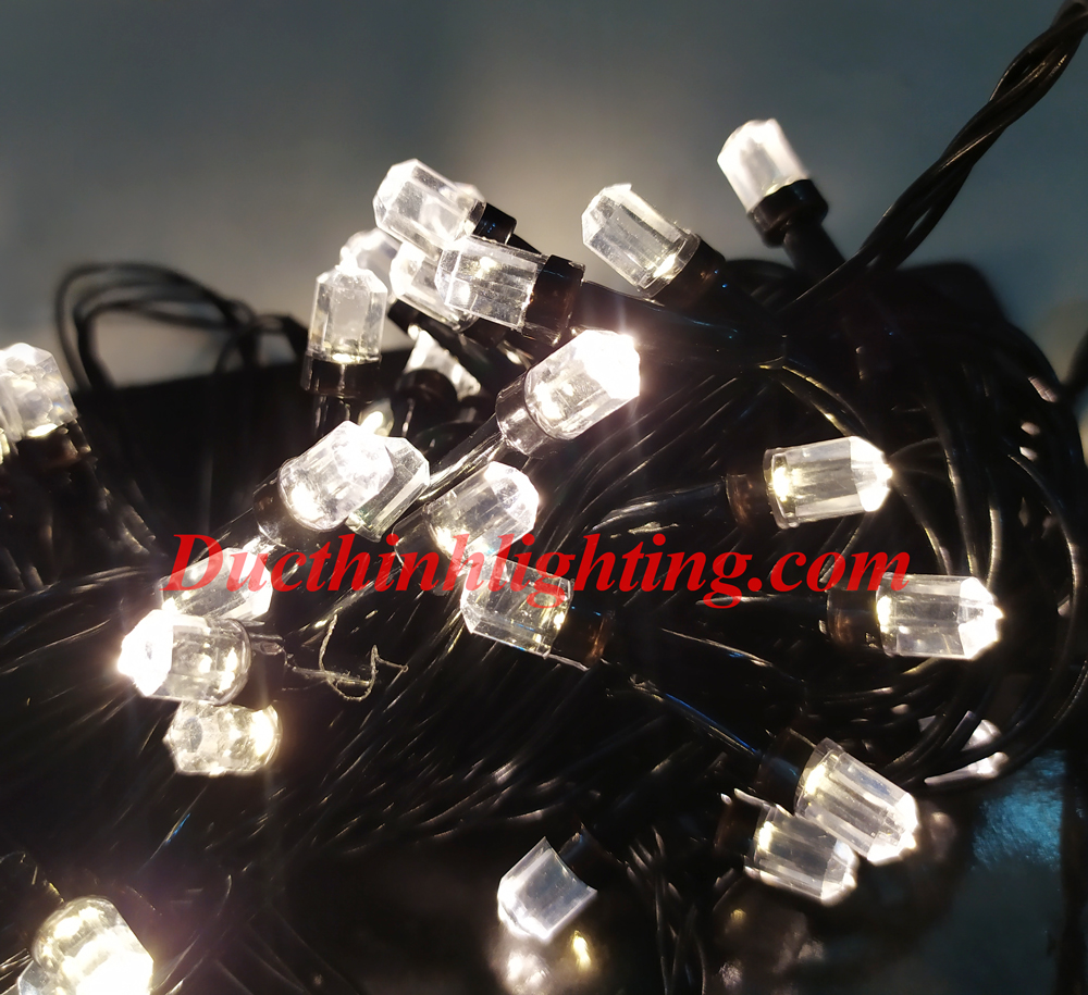 Dây Đèn LED Lục Giác Vàng Nắng Dây Đèn LED Lục Giác Vàng Nắng