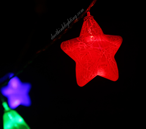 Dây Đèn LED Ngôi Sao Dạ Quang Dây Đèn LED Ngôi Sao Dạ Quang