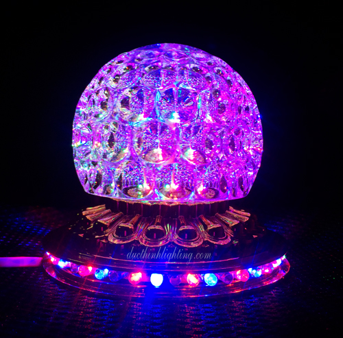 Đèn Cầu Xoay Nhiều Màu A2 Đèn Cầu Xoay Nhiều Màu A2