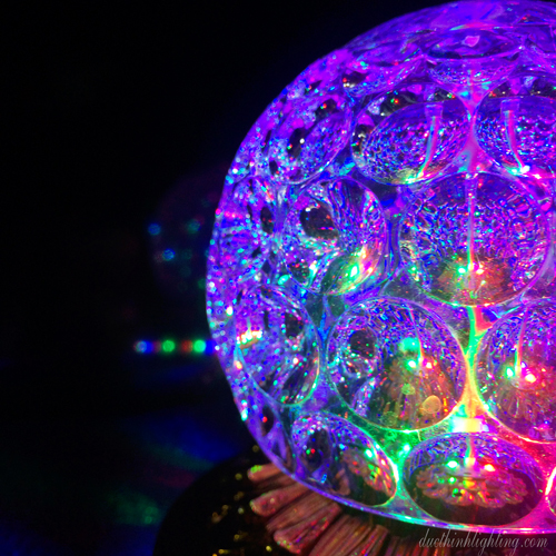 Đèn Cầu Xoay Nhiều Màu A2 Đèn Cầu Xoay Nhiều Màu A2