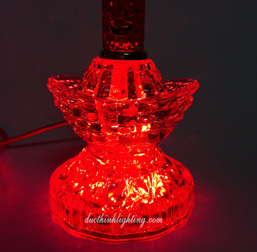 Đèn Cầy LED Số 5 Đỏ Đèn Cầy LED Số 5 Đỏ