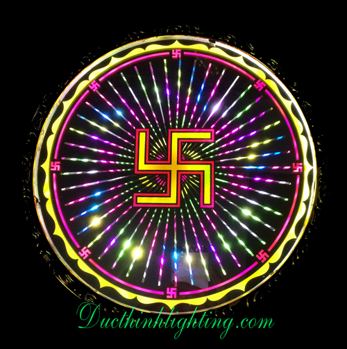 Đèn Hào Quang Cơ LED Vạn Thủy 2 Tấc 5 Đèn Hào Quang Cơ LED Vạn Thủy 2 Tấc 5