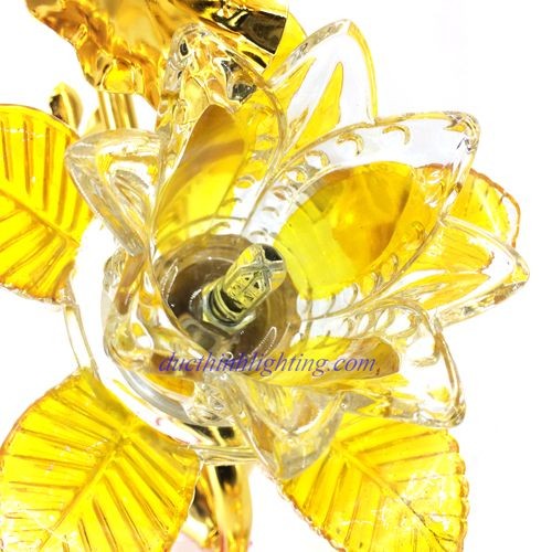 Đèn Pha Lê LED 3 bông Đèn Pha Lê LED 3 bông