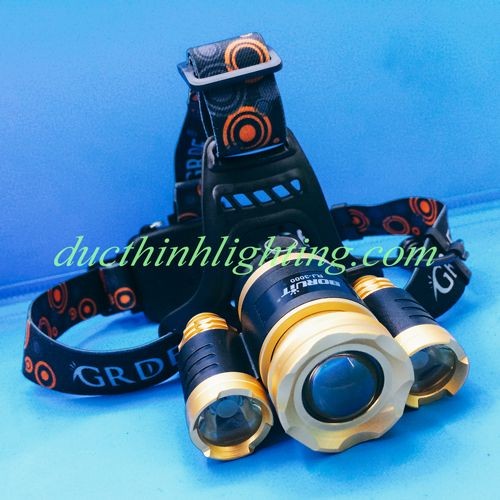 Đèn pin đội đầu LED siêu sáng RJ-3000 Đèn pin đội đầu LED siêu sáng RJ-3000
