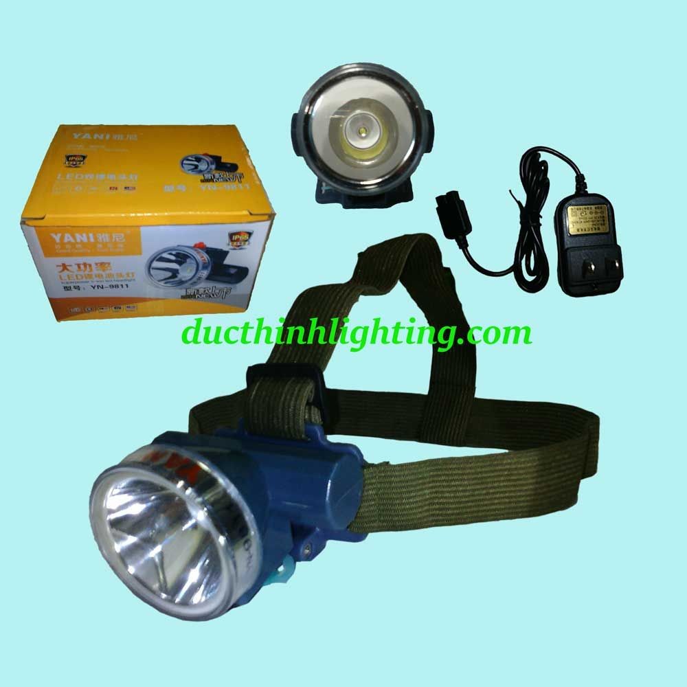 Đèn pin đội đầu LED siêu sáng YN-9811 Đèn pin đội đầu LED siêu sáng YN-9811