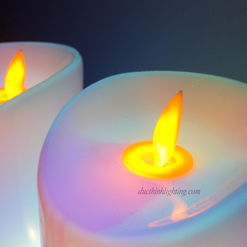 Đèn Sáp LED Điện Tử nhiều màu Đèn Sáp LED Điện Tử nhiều màu