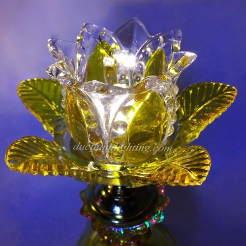 Đèn Thờ Hoa Hồng LED Đèn Thờ Hoa Hồng LED