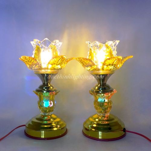 Đèn Thờ Hoa Hồng LED Đèn Thờ Hoa Hồng LED