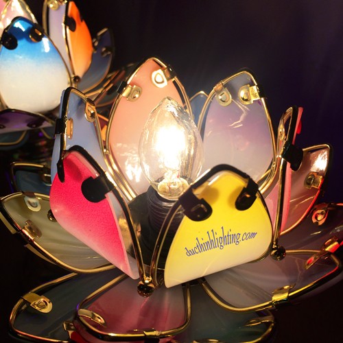 Đèn Thờ Hoa Sen LED 2020 Đèn Thờ Hoa Sen LED 2020