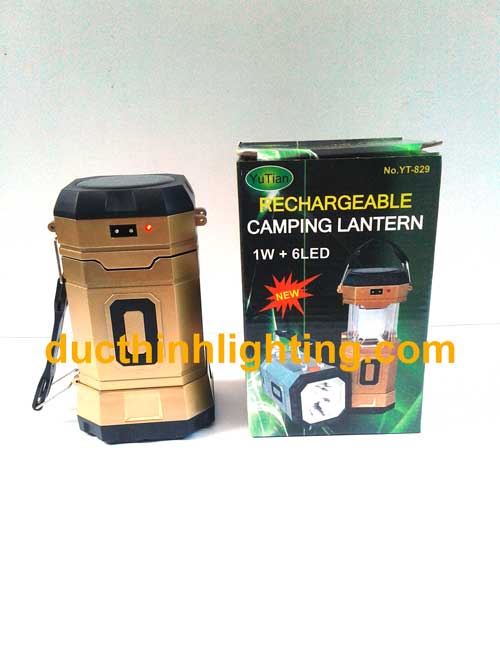 Đèn Sạc Năng Lượng Mặt Trời 6 LED 829 Đèn Sạc Năng Lượng Mặt Trời 6 LED 829