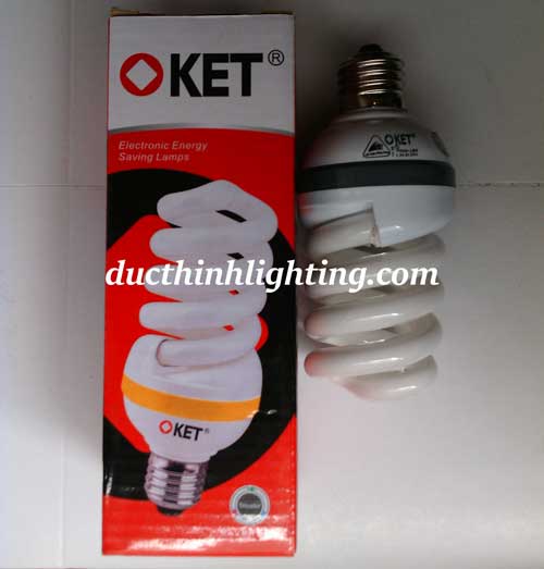 Bóng Đèn Compact Oket Xoắn 36W Bóng Đèn Compact Oket Xoắn 36W
