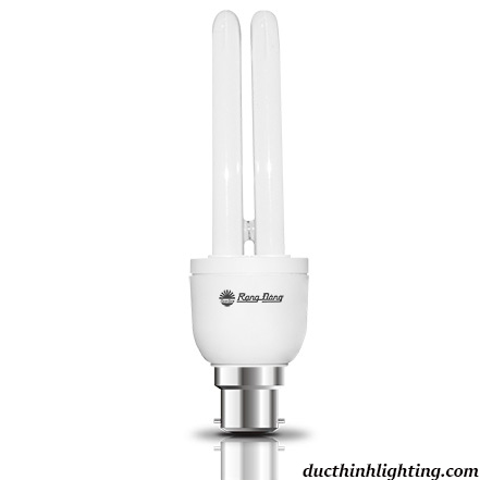 Bóng Đèn Compact Rạng Đông 2U 11W B22 Bóng Đèn Compact Rạng Đông 2U 11W B22