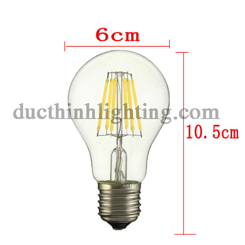 Bóng Đèn LED Edison A60 - 6W Bóng Đèn LED Edison A60 - 6W