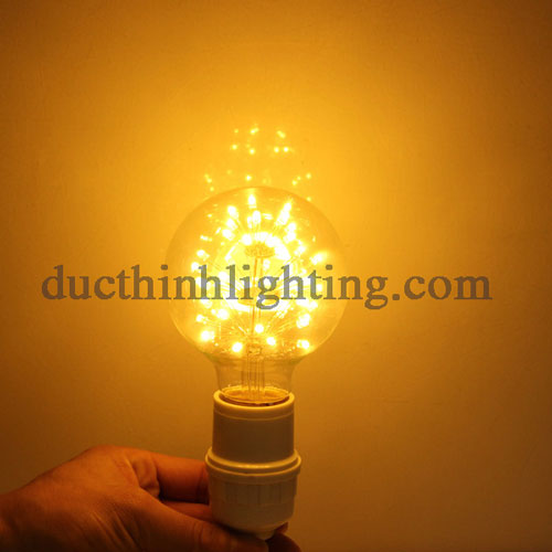 Bóng Đèn LED Edison G80 3 Tầng Bông Bóng Đèn LED Edison G80 3 Tầng Bông