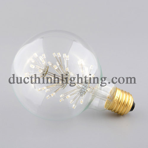 Bóng Đèn LED Edison G95 3 Tầng Bông Bóng Đèn LED Edison G95 3 Tầng Bông
