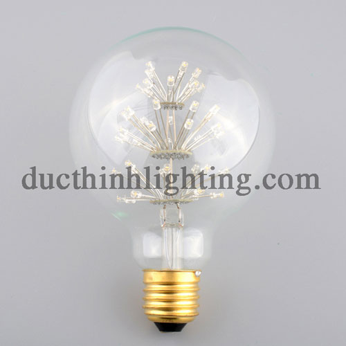 Bóng Đèn LED Edison G95 3 Tầng Bông Bóng Đèn LED Edison G95 3 Tầng Bông
