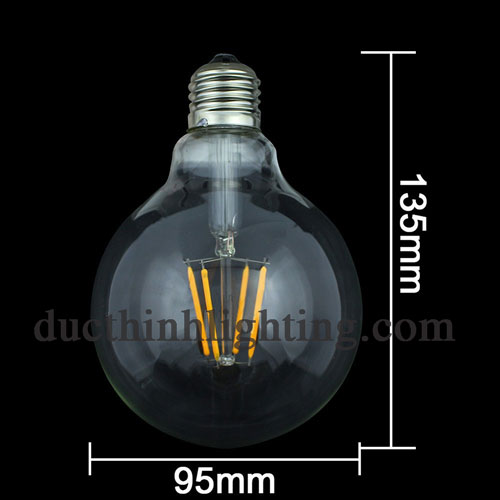 Bóng Đèn LED Edison G95 - 4W Bóng Đèn LED Edison G95 - 4W