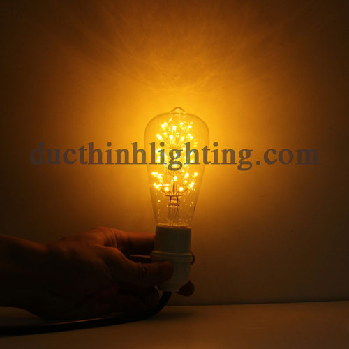 Bóng Đèn LED Edison ST64 3 Tầng Bông Bóng Đèn LED Edison ST64 3 Tầng Bông
