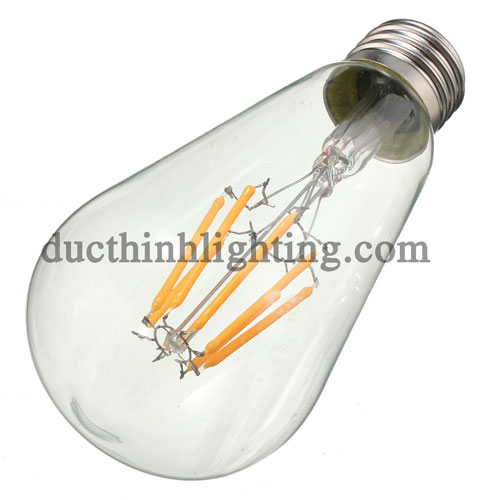 BÓNG ĐÈN LED EDISON ST64 - 8W BÓNG ĐÈN LED EDISON ST64 - 8W
