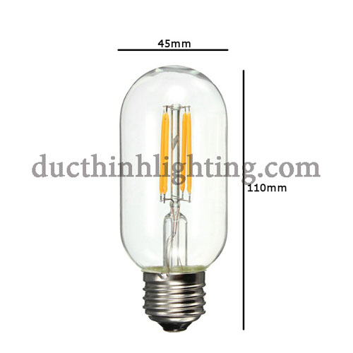 Bóng Đèn LED Edison T45 - 4W Bóng Đèn LED Edison T45 - 4W