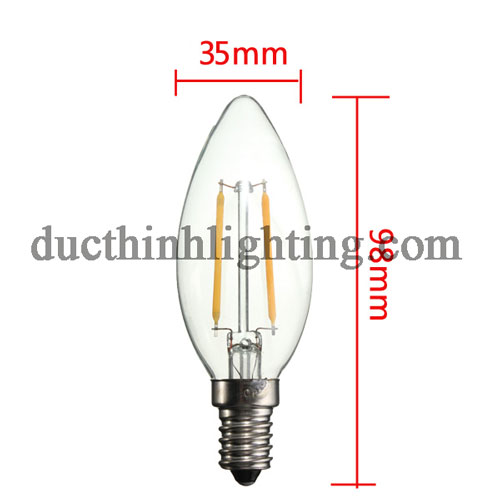 Bóng Nến Edison C35 - 2W Bóng Nến Edison C35 - 2W