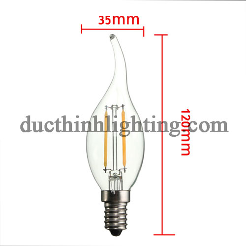 Bóng Nến Edison C35L - 2W Bóng Nến Edison C35L - 2W
