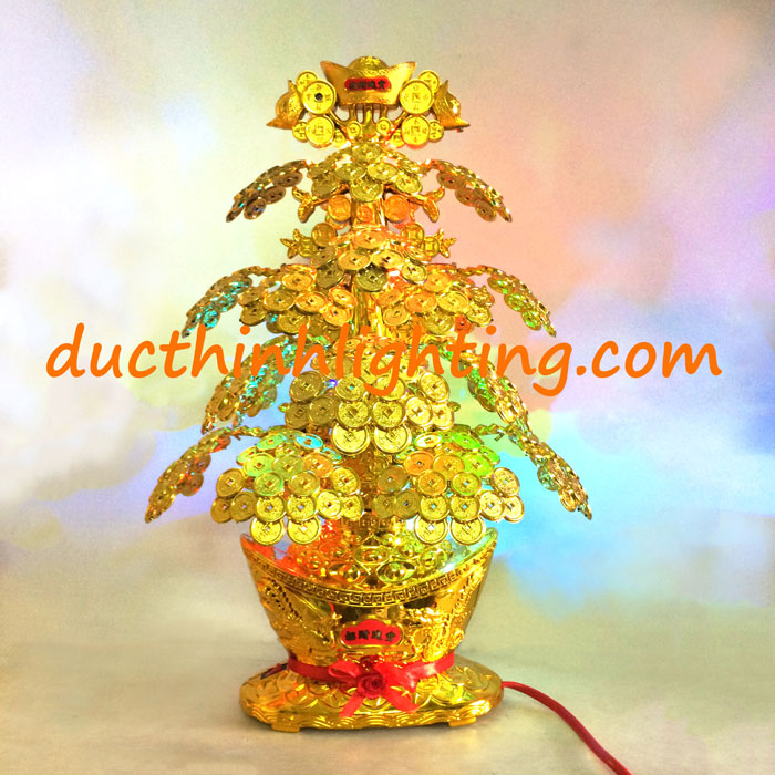 Cây Đồng Tiền Vàng Trang Trí Ngày Tết Cây Đồng Tiền Vàng Trang Trí Ngày Tết