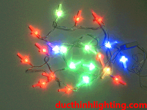 Dây Đèn Chớp LED Hình Thánh Giá Dây Đèn Chớp LED Hình Thánh Giá