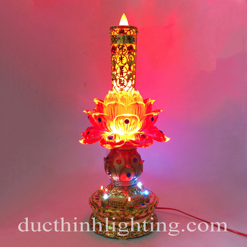 Đèn Cầy Sen LED Đèn Cầy Sen LED
