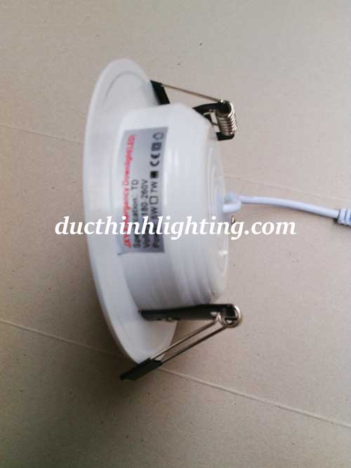 Đèn LED Âm Trần Tích Điện 7W Đèn LED Âm Trần Tích Điện 7W