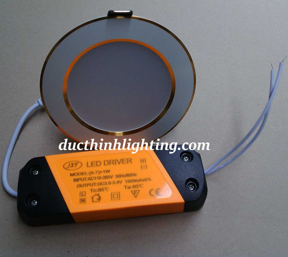 Đèn LED Âm Trần Tích Điện 7W Đèn LED Âm Trần Tích Điện 7W