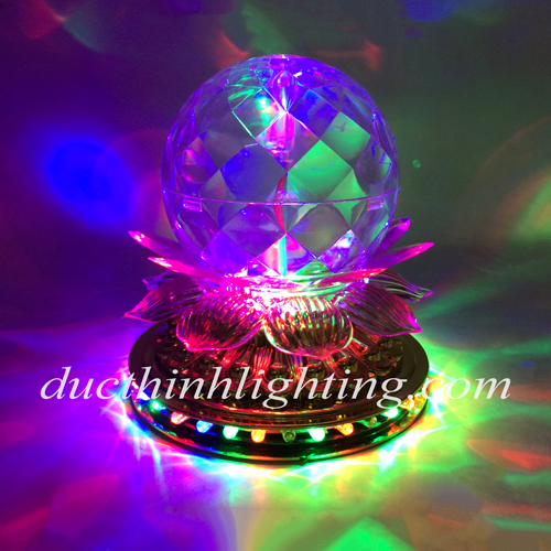 Đèn LED Xoay Nhiều Màu A8 Đèn LED Xoay Nhiều Màu A8