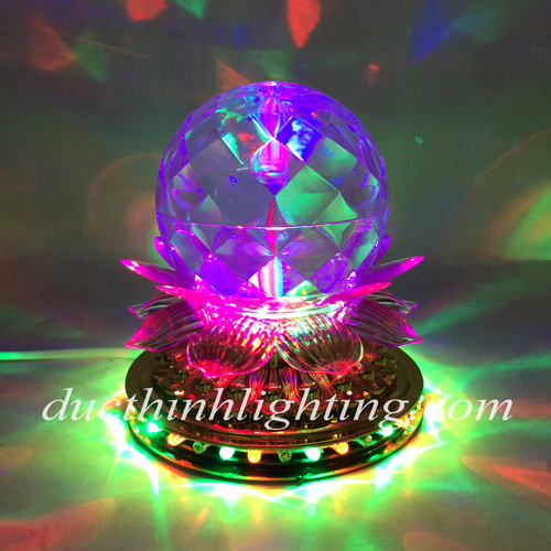 Đèn LED Xoay Nhiều Màu A8 Đèn LED Xoay Nhiều Màu A8
