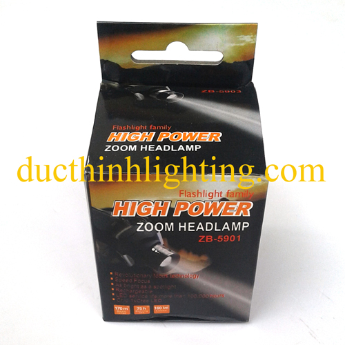 Đèn Pin Đội Đầu LED Siêu Sáng 5901 Đèn Pin Đội Đầu LED Siêu Sáng 5901