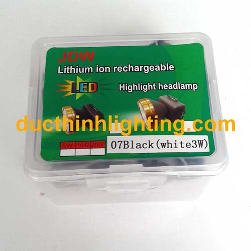 Đèn Pin Đội Đầu LED Siêu Sáng JDW-07 Đèn Pin Đội Đầu LED Siêu Sáng JDW-07