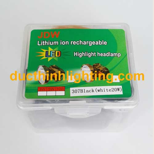 Đèn Pin Đội Đầu LED Siêu Sáng JDW-307 Đèn Pin Đội Đầu LED Siêu Sáng JDW-307