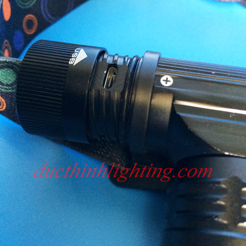 Đèn Pin Đội Đầu LED Siêu Sáng USB Đèn Pin Đội Đầu LED Siêu Sáng USB