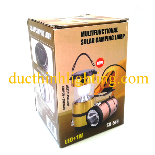 Đèn Sạc Năng Lượng Mặt Trời 6 LED 518 Đèn Sạc Năng Lượng Mặt Trời 6 LED 518