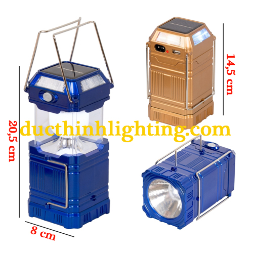 Đèn Sạc Năng Lượng Mặt Trời 6 LED GSH-8009A Đèn Sạc Năng Lượng Mặt Trời 6 LED GSH-8009A