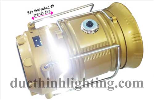 Đèn Sạc Năng Lượng Mặt Trời 6 LED 5800T Tốt Đèn Sạc Năng Lượng Mặt Trời 6 LED 5800T Tốt