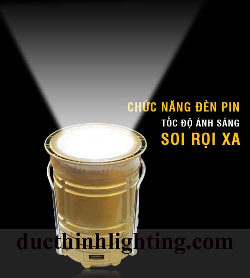 Đèn Sạc Năng Lượng Mặt Trời 6 LED 5800T Tốt Đèn Sạc Năng Lượng Mặt Trời 6 LED 5800T Tốt