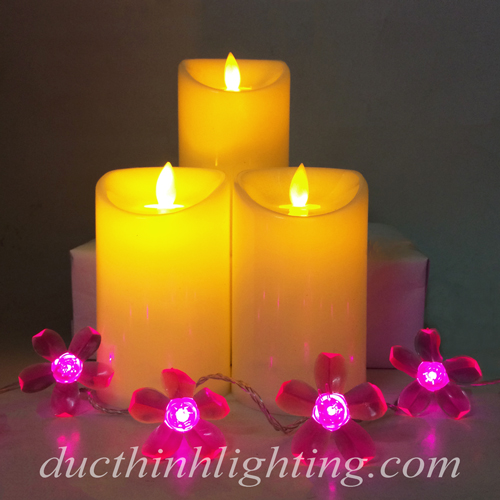 Đèn Sáp LED Điện Tử 13Cm Đèn Sáp LED Điện Tử 13Cm