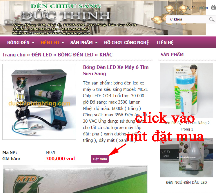 HƯỚNG DẴN ĐẶT MUA HÀNG TRÊN WEBSITE HƯỚNG DẴN ĐẶT MUA HÀNG TRÊN WEBSITE