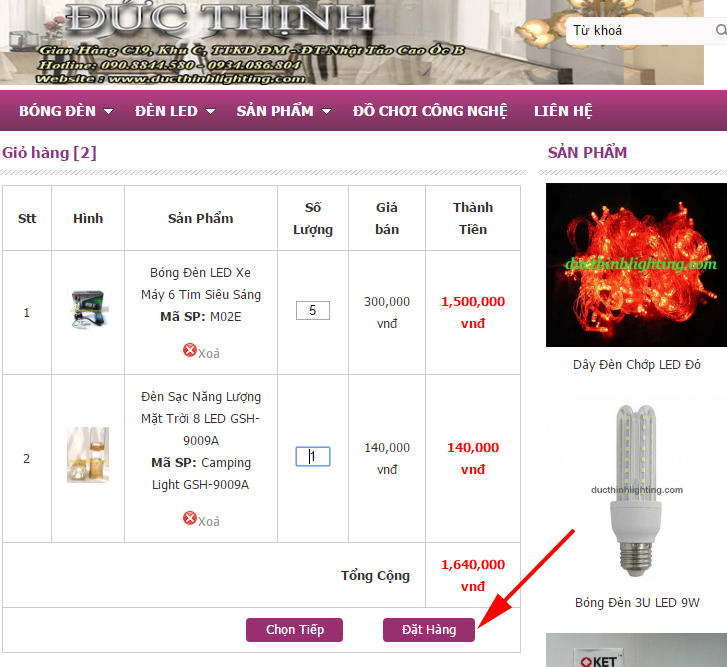 HƯỚNG DẴN ĐẶT MUA HÀNG TRÊN WEBSITE HƯỚNG DẴN ĐẶT MUA HÀNG TRÊN WEBSITE